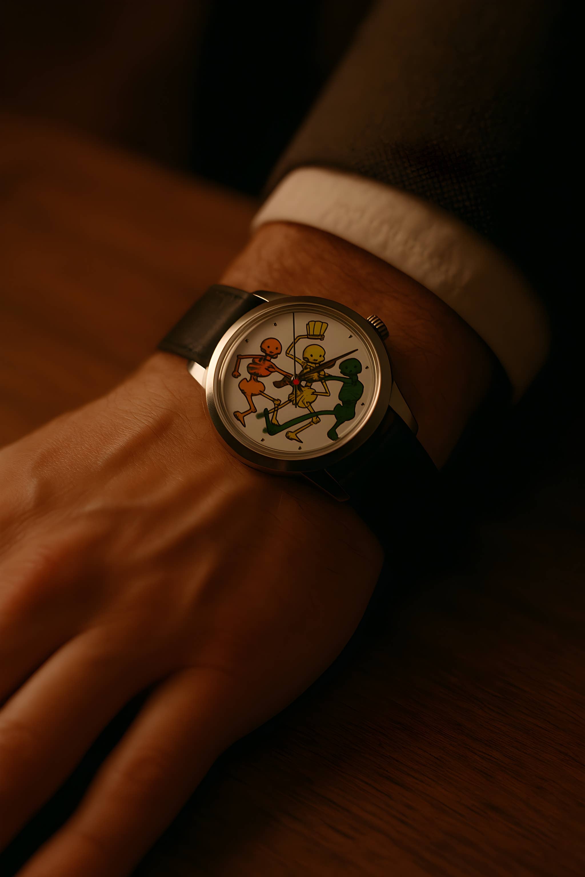 Official Store - Wholesale Wrist Watch - Unisex - Grateful Dead - Dancing Skeletons - Watch4