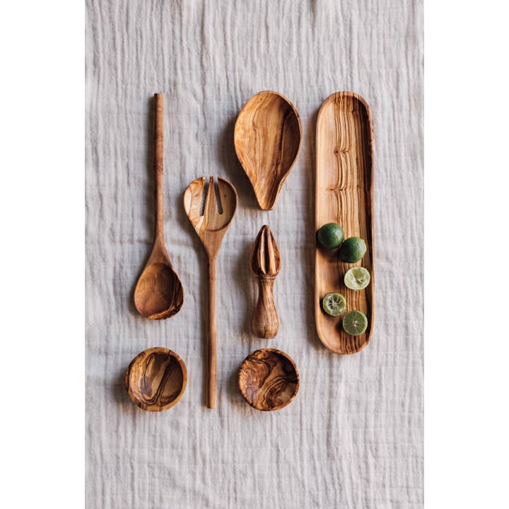 Danica Heirloom - Wholesale Bowl - Olive Wood Pinch Bowls Set of 4