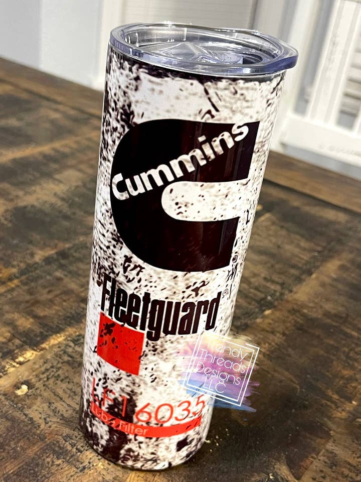 Copo de filtro de óleo Cummins por atacado de Trendy Threads Designs LLC