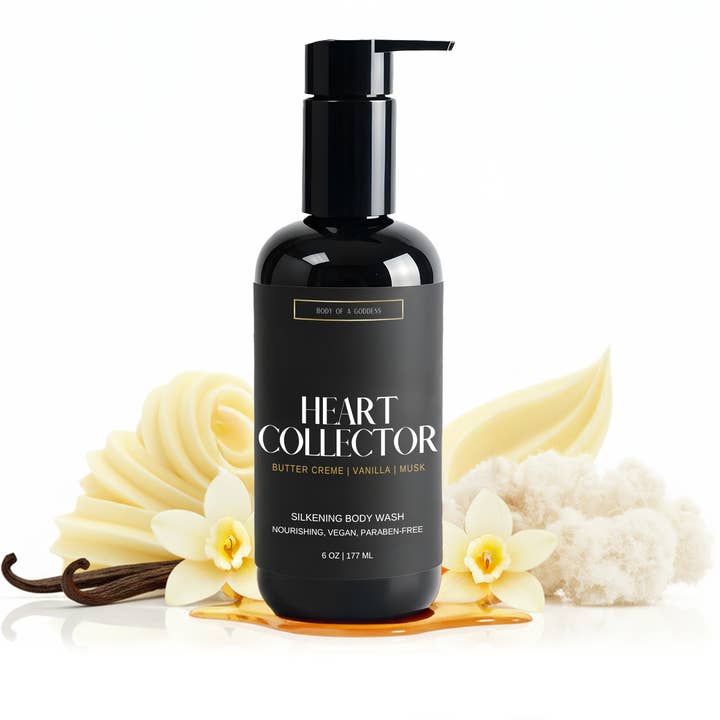 GEL DE BANHO HEART COLLECTOR por atacado de Body of a Goddess