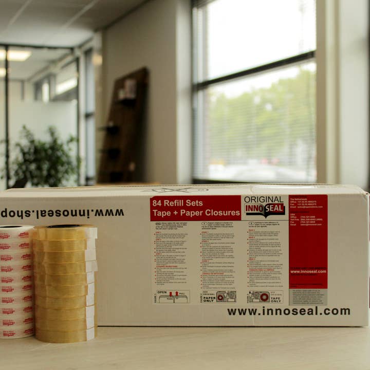 Innoseal - Wholesale Tape Dispenser - Innoseal Refill Large Box (84 Sets)7