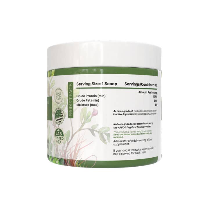 Botanical Enlightenment Canine Health - Wholesale Pet supplement – Dog - Pumpkin Power2