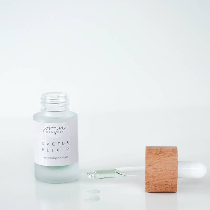 AYU Organics - Wholesale Eye Serum - Cactus Elixir, rejuvenating eye serum2