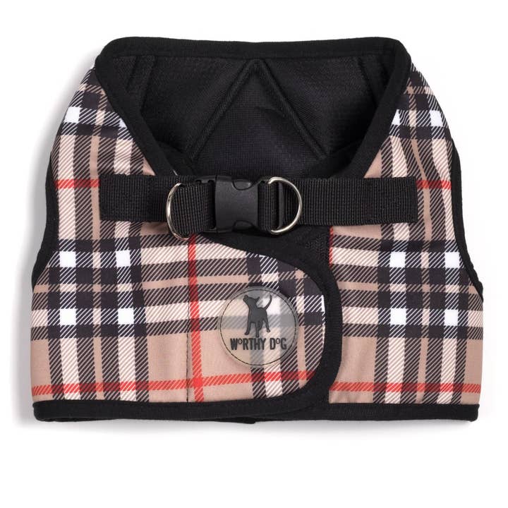 The Worthy Dog - Wholesale Pet Harness - Dog - Plaid Sidekick Harness