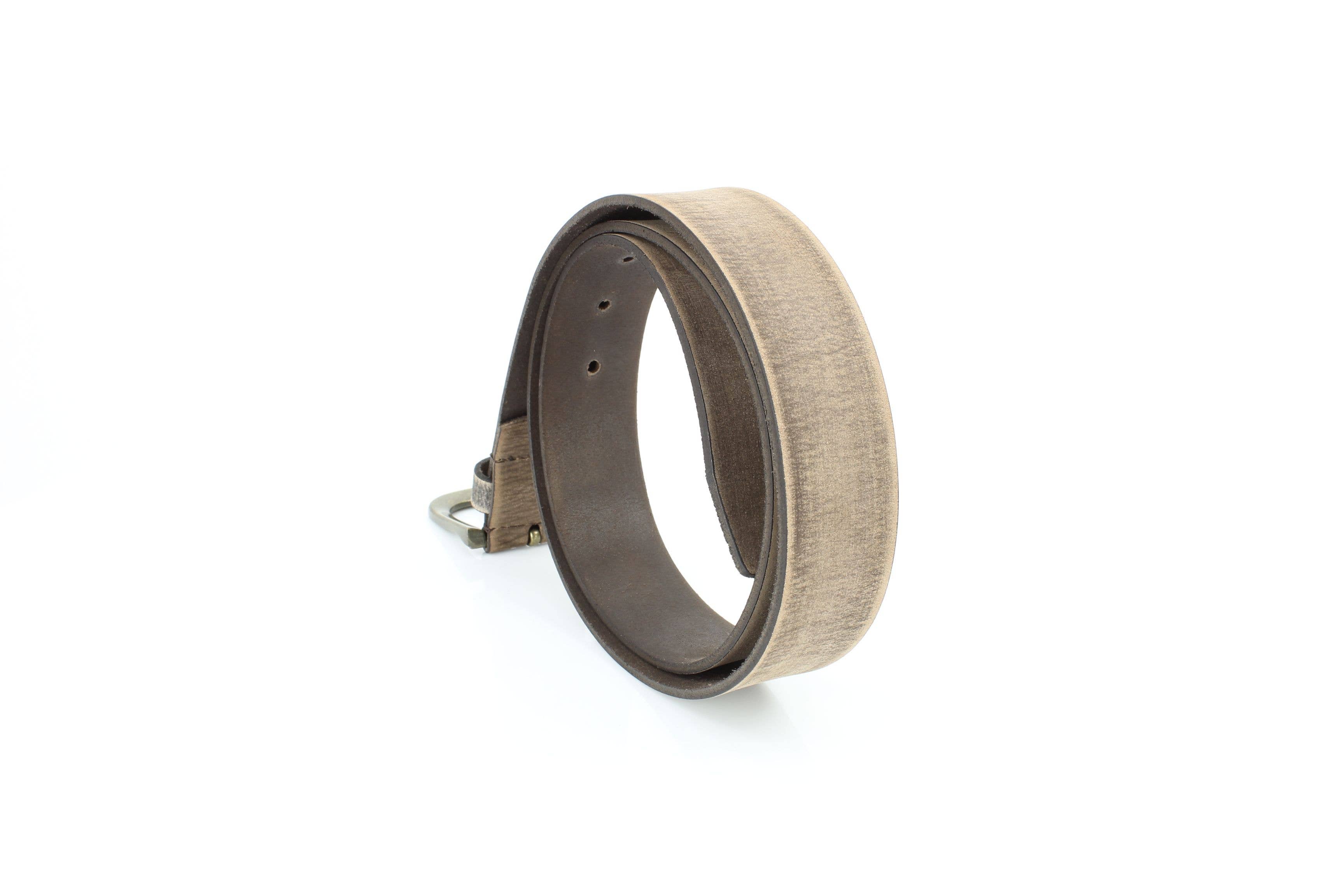 Leather Impressions Inc - Wholesale Belt - Unisex - Matte Distressed Variegated Leather Belt ABB-13-2420910