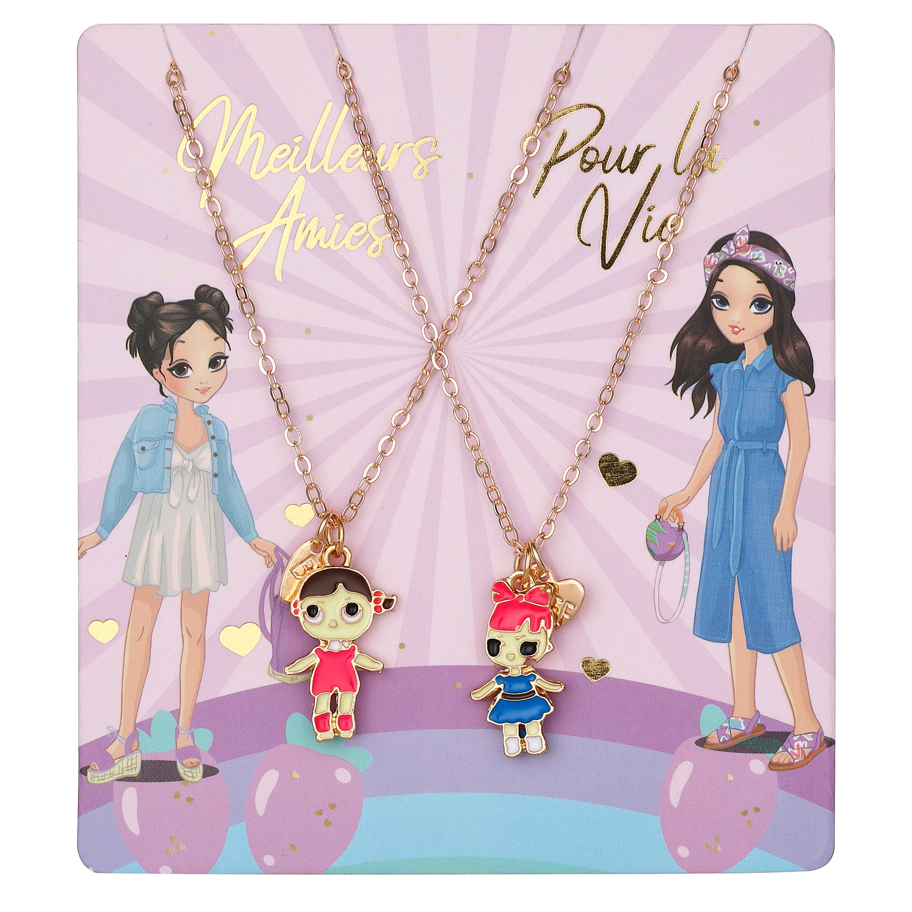 STELLA GREEN – Engroshandel Halskæde - Børn – Venskabs Halskæder – Teen Belle kollektion24