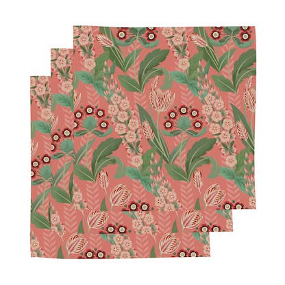 Juego de paños de cocina - 3 piezas Graceful Elegance para venta al por mayor de Bubble & Blend