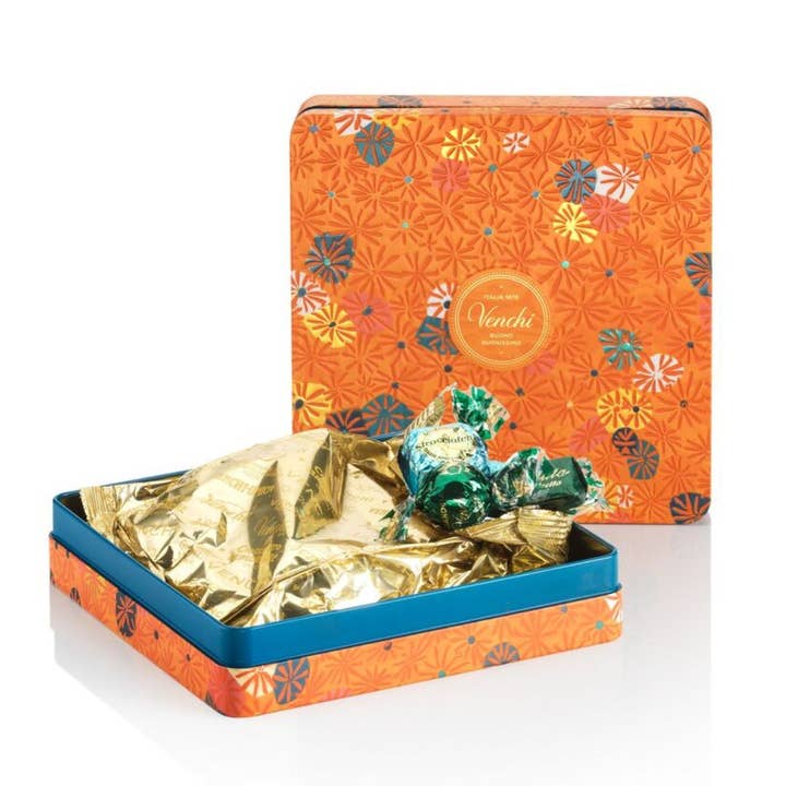 Venchi - Wholesale Chocolate Box - Murrine Tin Gift Box - Assorted Gourmet Italian Chocolate2
