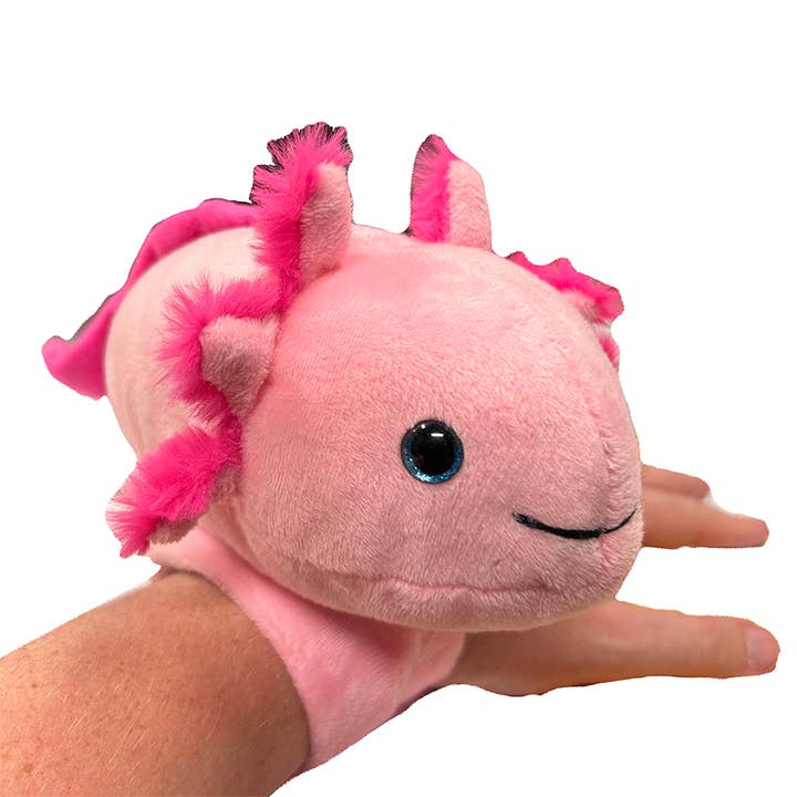 Axolotl plysdyr med to slagarmbånd for engroshandel hos Texas Toy Distribution