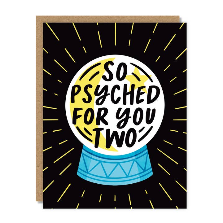 So aufgeregt für Sie zwei Karte für den Großhandel von Tiny Buffalo Designs Co.