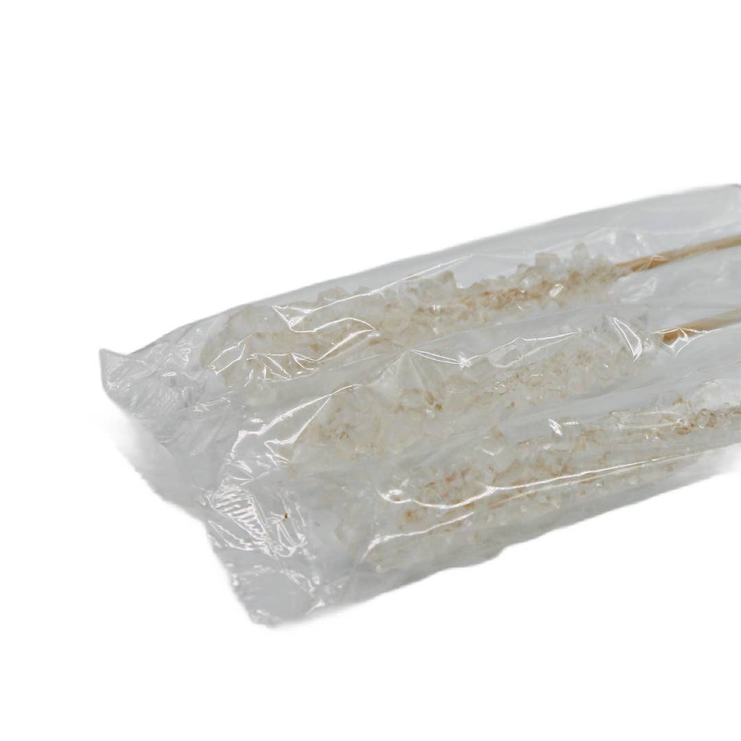 Sugar Rebel - Wholesale Hard Candy - Rock Candy Stick White Neutral 100ct1