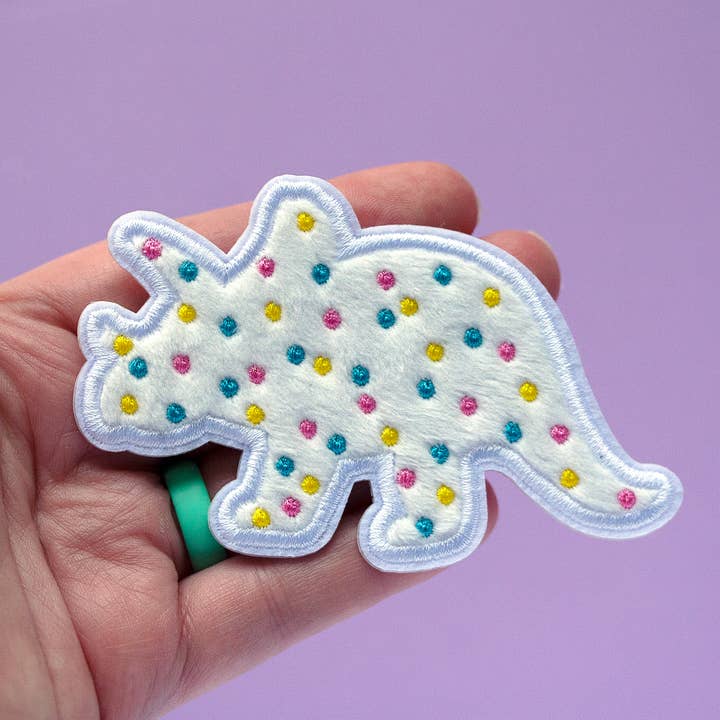 LuxCups Creative - Wholesale Patch - Dino Cookie Patch Set3
