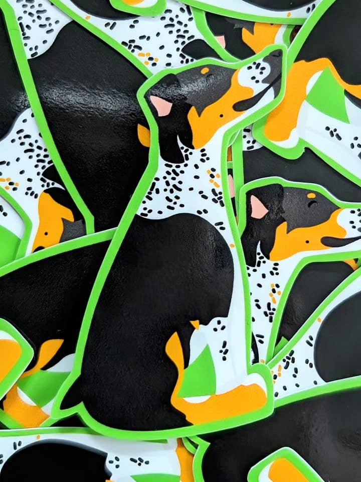 Chinesisches Tierkreiszeichen Vinyl-Aufkleber - Jahr des Hundes für den Großhandel von NMC Design Studio