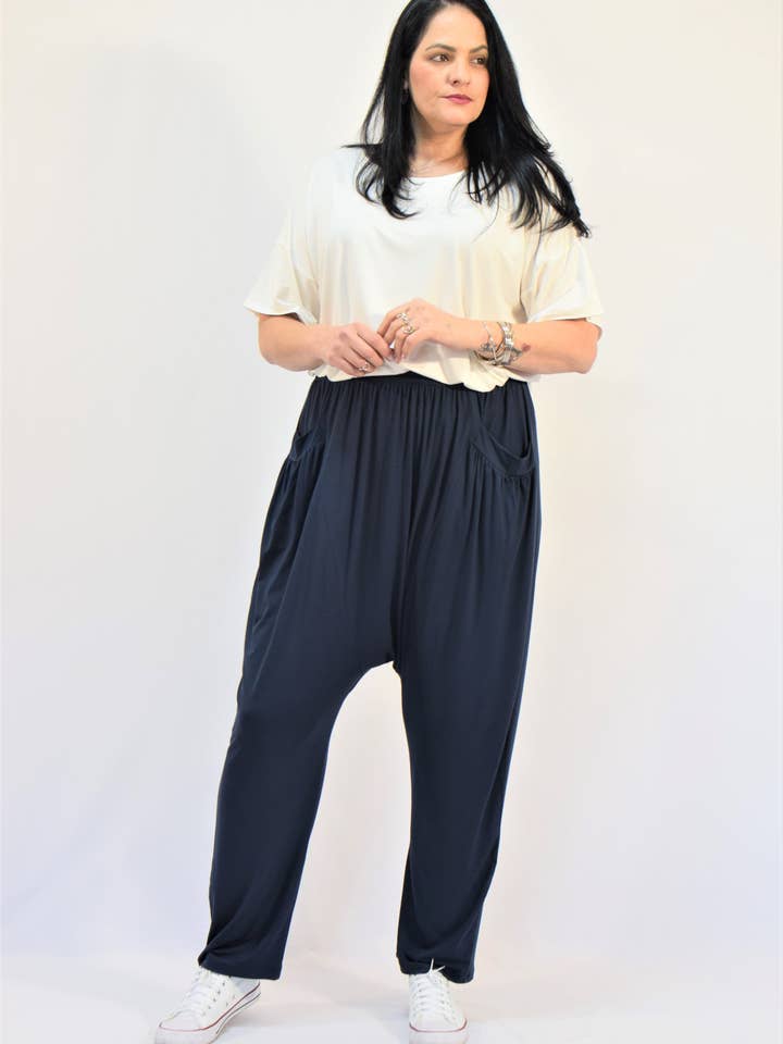 Calça Saruel Tamanho Plus DYANARA - L a 6XL por atacado de Torster & Ribeiro, Lda - CurvyShion