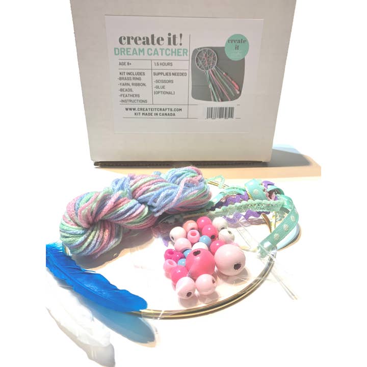 Create It Crafts - Wholesale DIY Craft Kit - Kids - Dream Catcher Craft Kit2