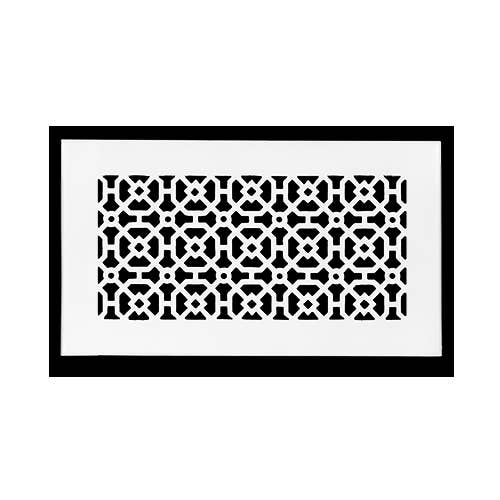 Registers and Hardware Hub Inc. - Wholesale Dimensionele/3D-muurkunst - Air Return Grill 6 „x 12" kanaalopening | Massief gegoten aluminium2