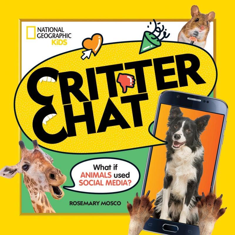 Microcosm Publishing & Distribution - Wholesale Early Reader Book (6-8) - Critter Chat: What if Animals Used Social Media?0