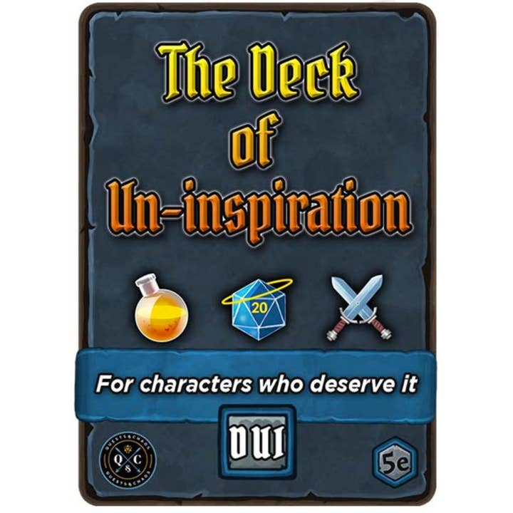 QMDirect - Wholesale Board Game - Deck of Un-Inspiration