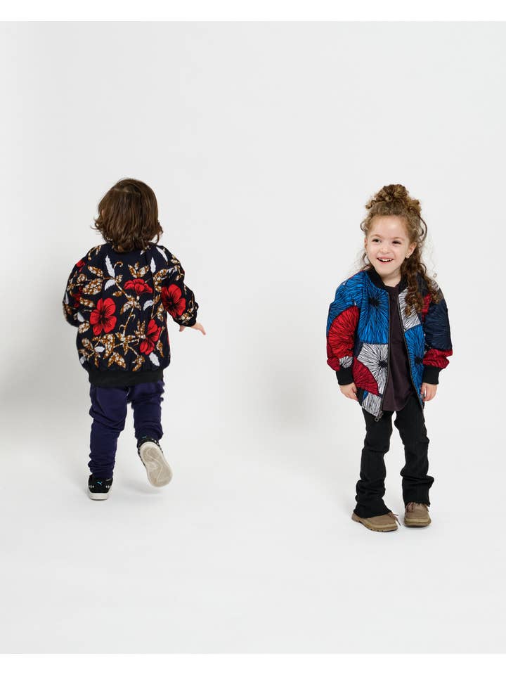 mikono.africa UG - Wholesale Bomber Jacket - Kids - children's jacket 'Nyota'3