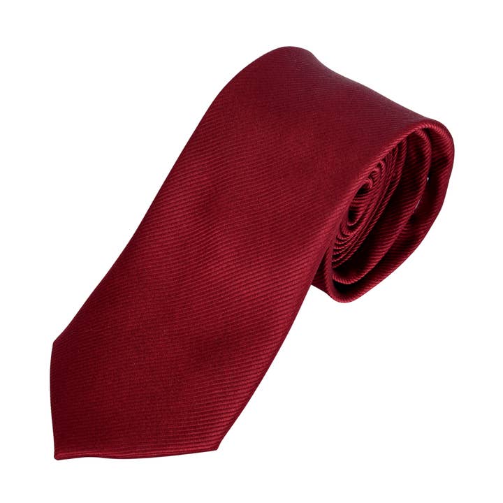 Burgundy Silk Ties for wholesale by No Cold Feet