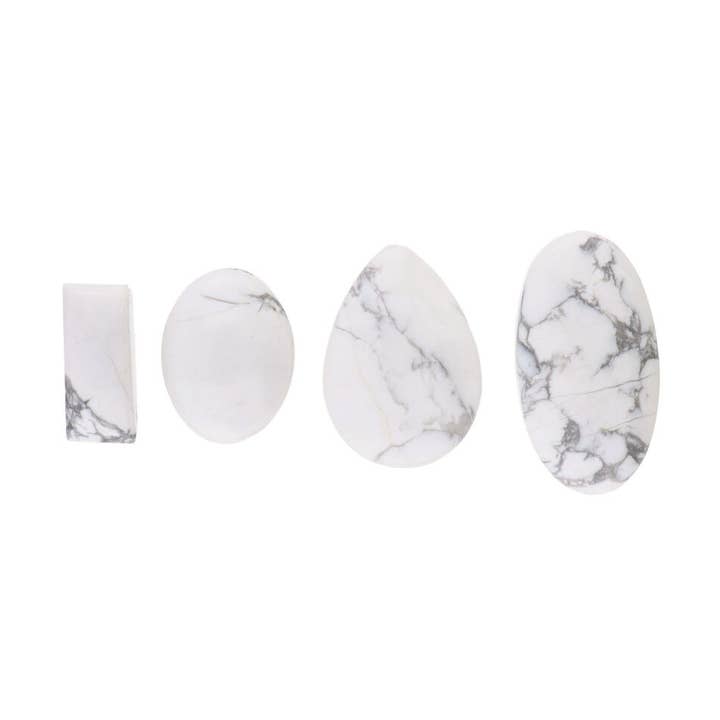 Howlite cabochon (30 g pack) for wholesale by Vives de la Cortada S.L