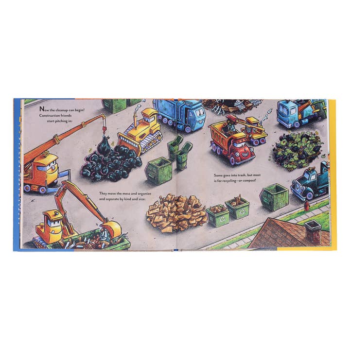 Chronicle Books - Wholesale Preschool Book (3-5) - Construction Site: Garbage Crew to the Rescue!5
