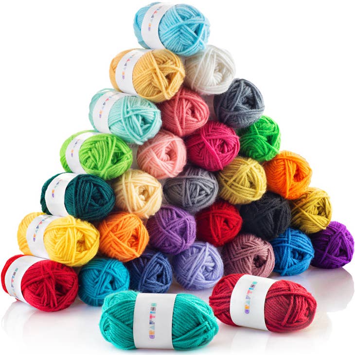 BLACK Yarn Storage Bag - Tote Yarn Bag, Durable Knitting and