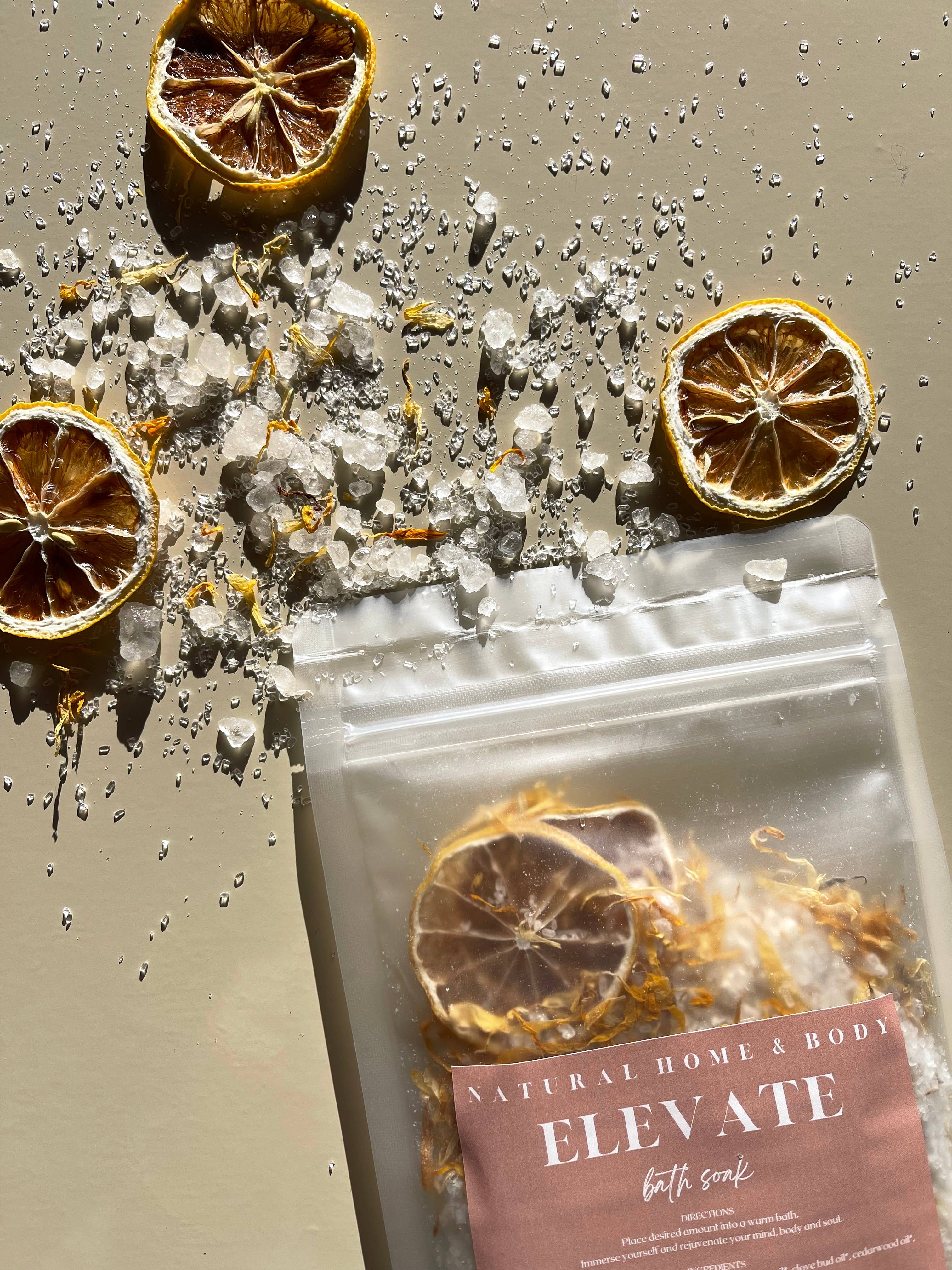 Natural Home and Body - Wholesale Bath soak/milk - Magnesium Bath Salts  - Elevate1