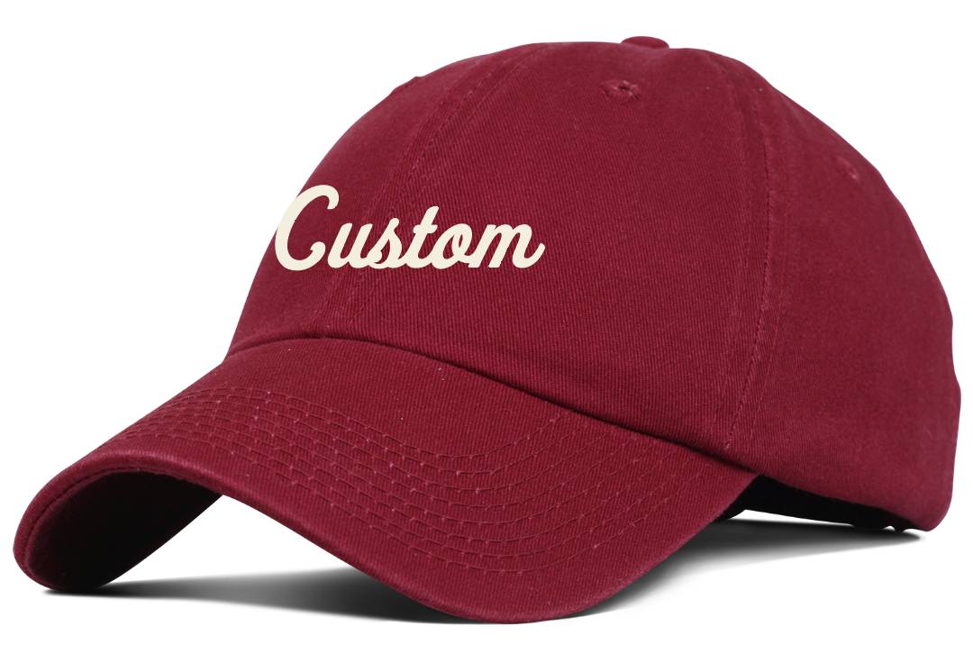 Jupmode - Wholesale Baseball Cap - Unisex - Custom Script Embroidered Dad Hat1