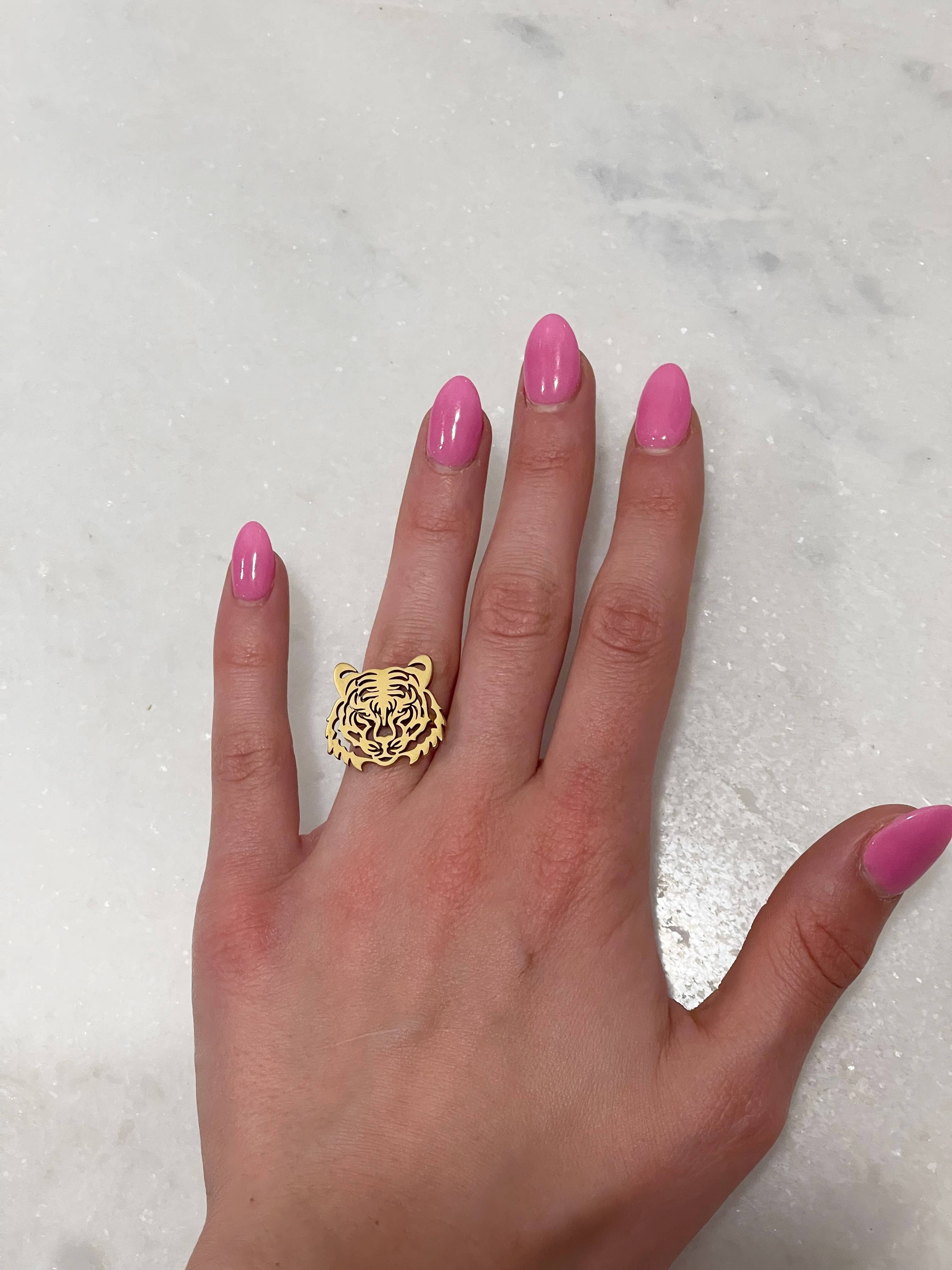 Steele Sloan Designs - Wholesale Cocktail/Statement Ring - CUTEST Tiger Ring! Tiger STYLE! Auburn, Clemson, LSU, Mizzou3