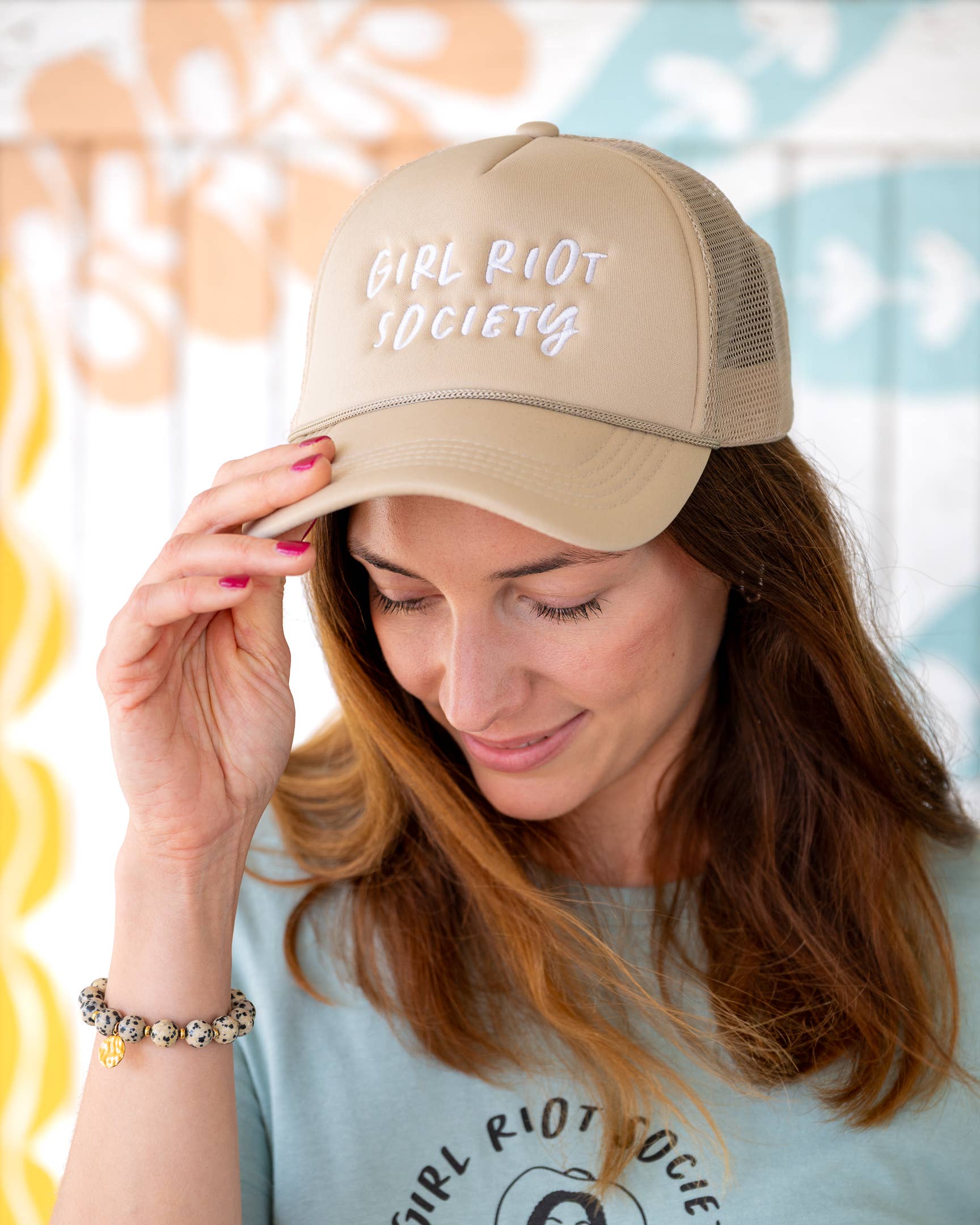 Girl Riot Society by Mosaic Makers Co - Wholesale Trucker Hat - Women's - Girl Riot Society Trucker Hat - Wholesale3