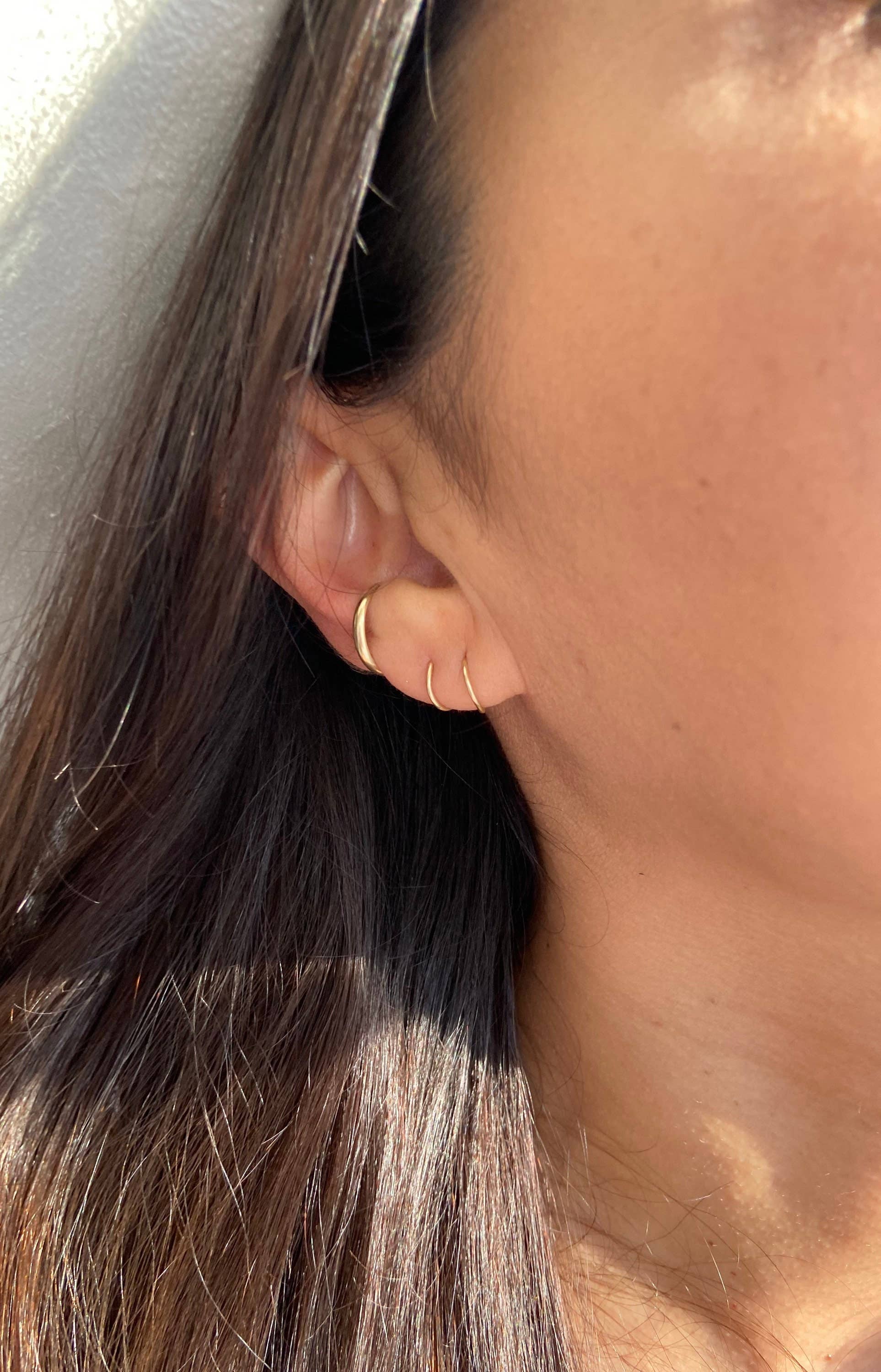 AVA Handmade Jewelry – Großhandel Hoops – Endlose winzige Reifen; Nasenring; Nasenring; Nasenpiercing Ring; Goldener Nasenring; silberner Nasenring; winziger Nasenring; 6 mm; 7 mm; 8 mm; 9 mm; 10 mm6