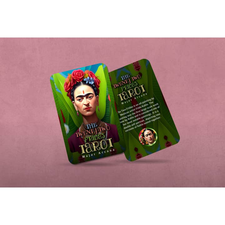 IBIZA TAROT - Vendita all'ingrosso Tarocchi - Twenty Two Fridas Tarot - Major Arcano - 22 illustrazioni ispirate a Frida Khalo7