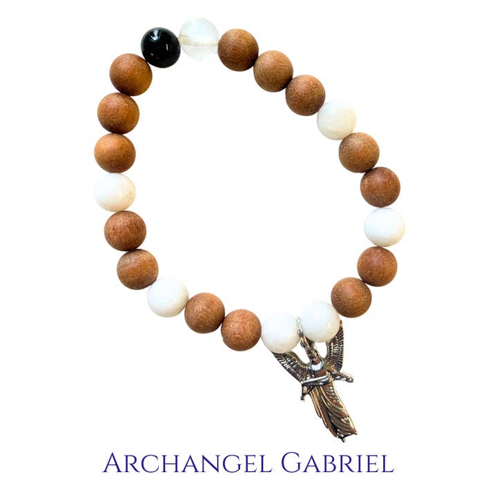 The Crystal Garden - Wholesale Beaded Bracelet - Archangel Gabriel Bracelet 8mm