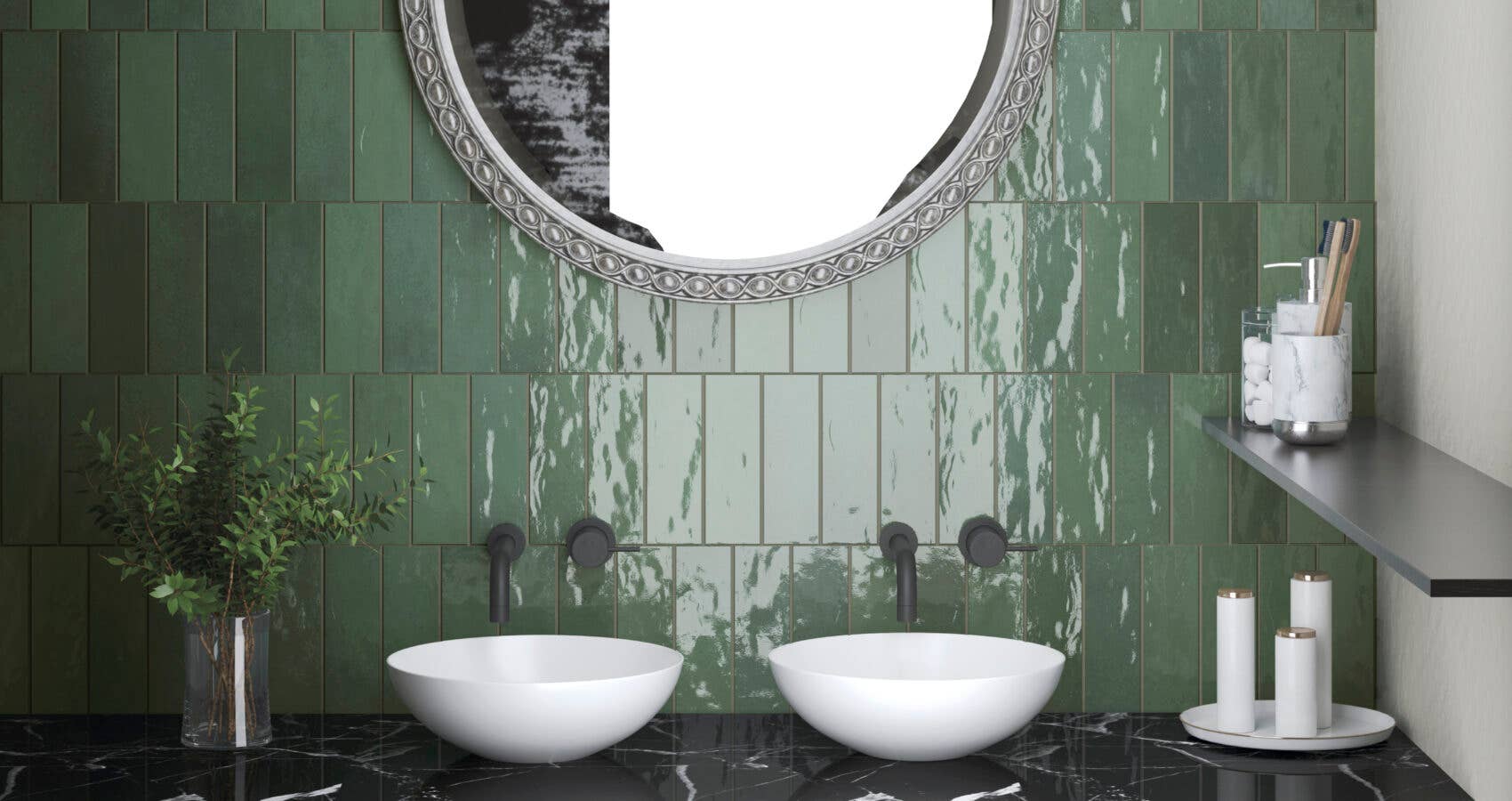 Soho Surfaces - Wholesale Wall Tile - Nolita Artisan | 2.5"x8" Handmade-Look Porcelain Tile 3