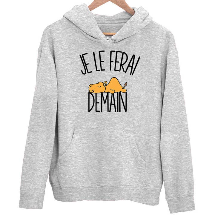 Dromedary Hoodie | Ik doe het morgen voor wholesale door Planetee