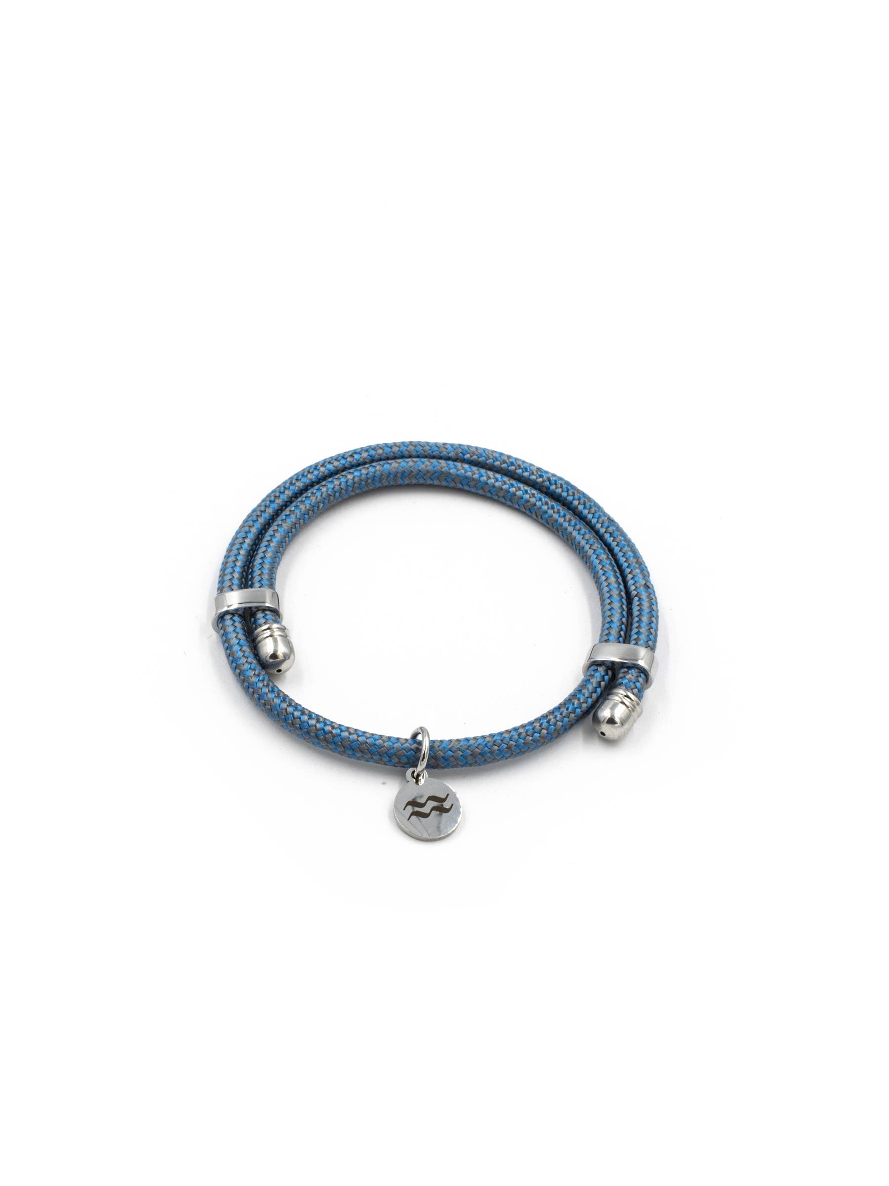 The Sea Shed Ltd – Großhandel Armreif – AQUA BEACH Verstellbares Armband STÄNDER - RECYCELTES PLASTIK x 243