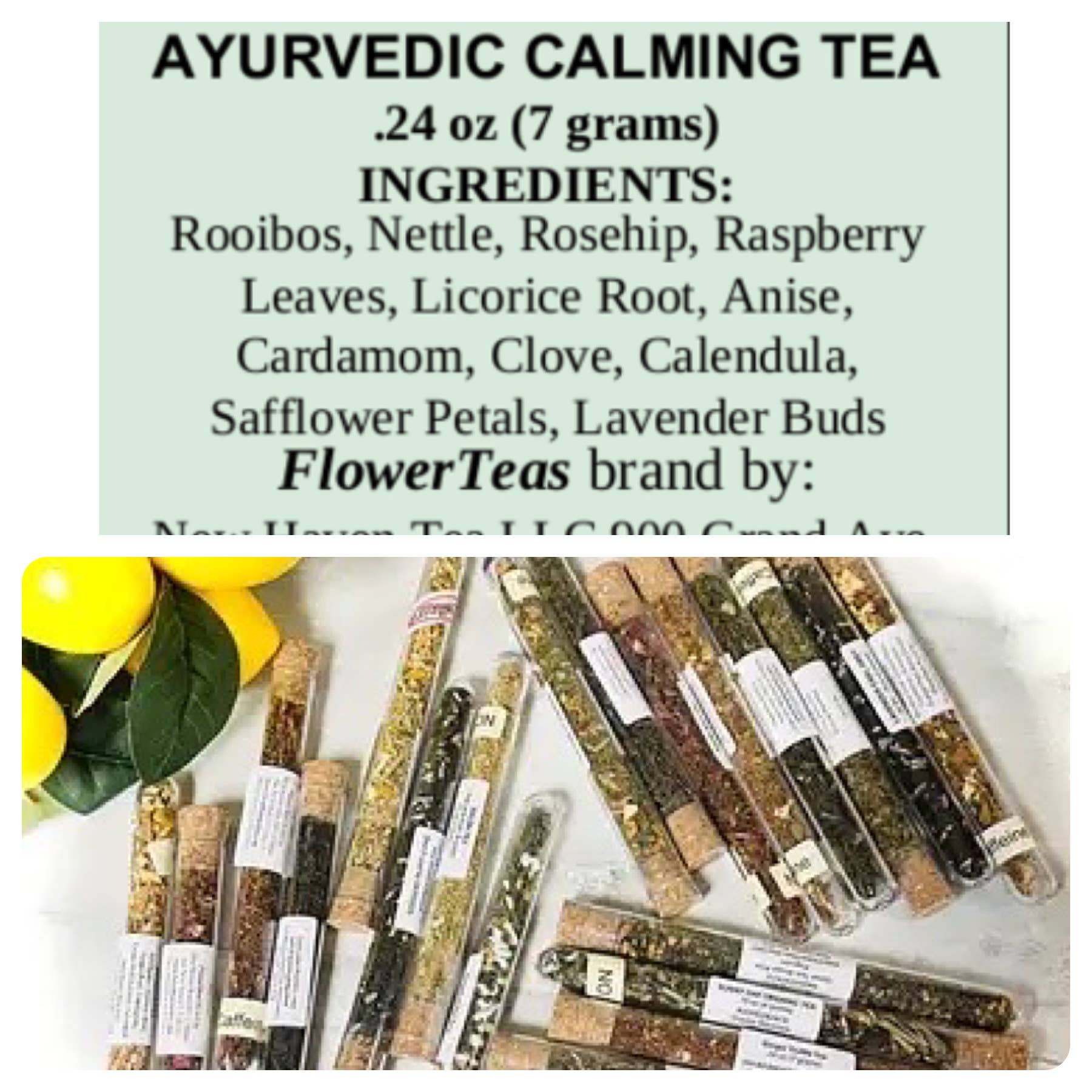 FlowerTeas - Venta al por mayor Tés a granel - Té suelto y mezclas de Matcha en tubos de ensayo32