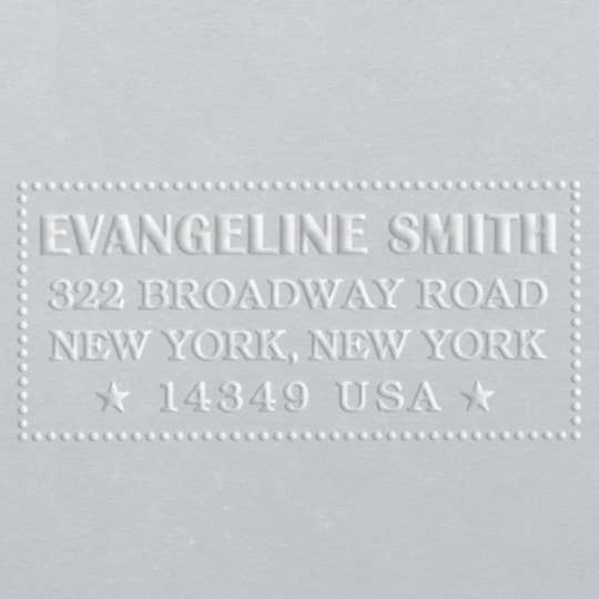 Address Embosser - Evangeline for wholesale by Ladd Stamps