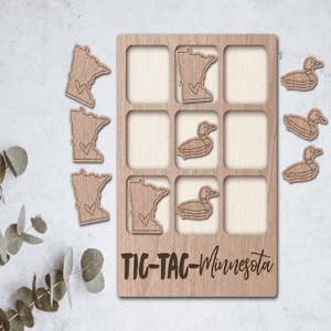 Minnesota Tic Tac Toe Board – Classic State