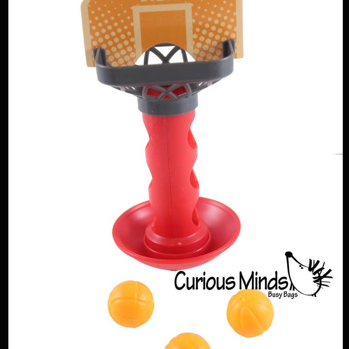 Curious Minds Toys - Wholesale Toy Set - Kids - 1 Mini Tabletop Basketball Game - Toy Shooting Hoops - Fun C