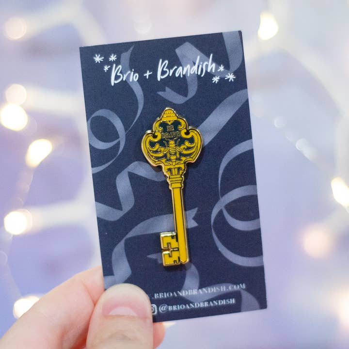 The Starless Sea Key Pin for wholesale by Brio + Brandish