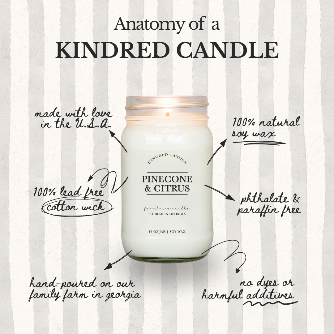 Kindred Candle - Wholesale Jar/Filled Candle - Banana Nut Bread 16 oz3