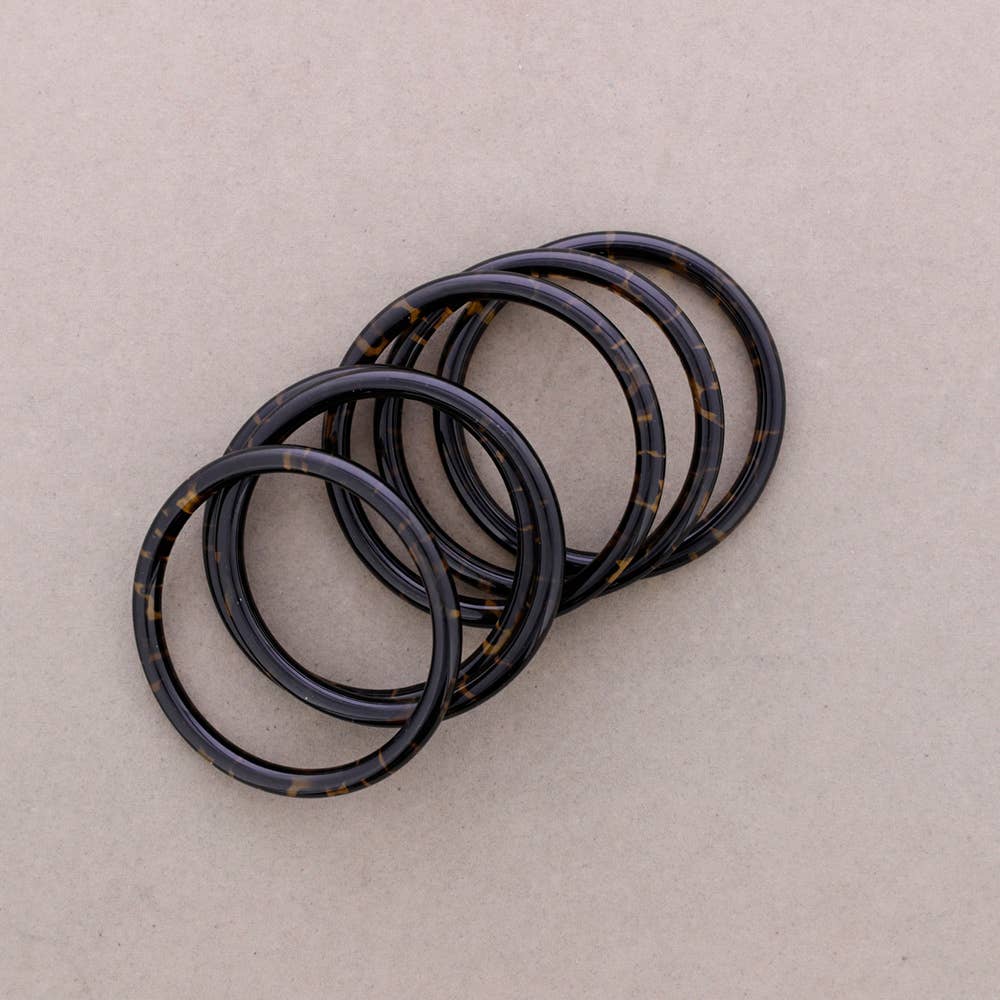 Sonata - Vente Parures de bijoux - Ensemble de Bracelets Rigides en Résine3