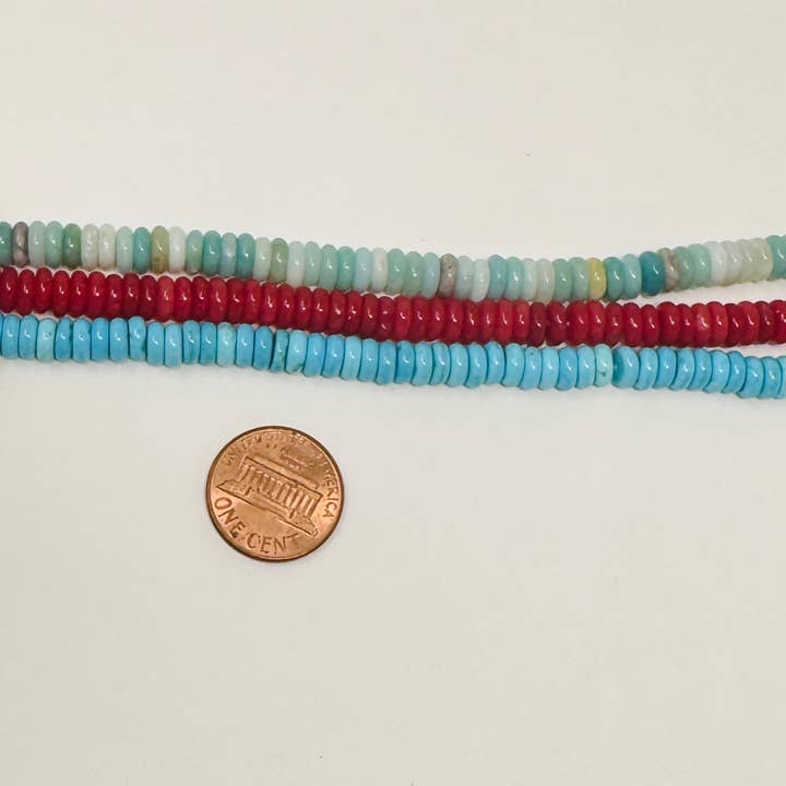 Jennifer Shon Jewelry - Wholesale Beaded/Pearl Necklace - Chunky RED Jade Beaded Necklace Bold Statement4