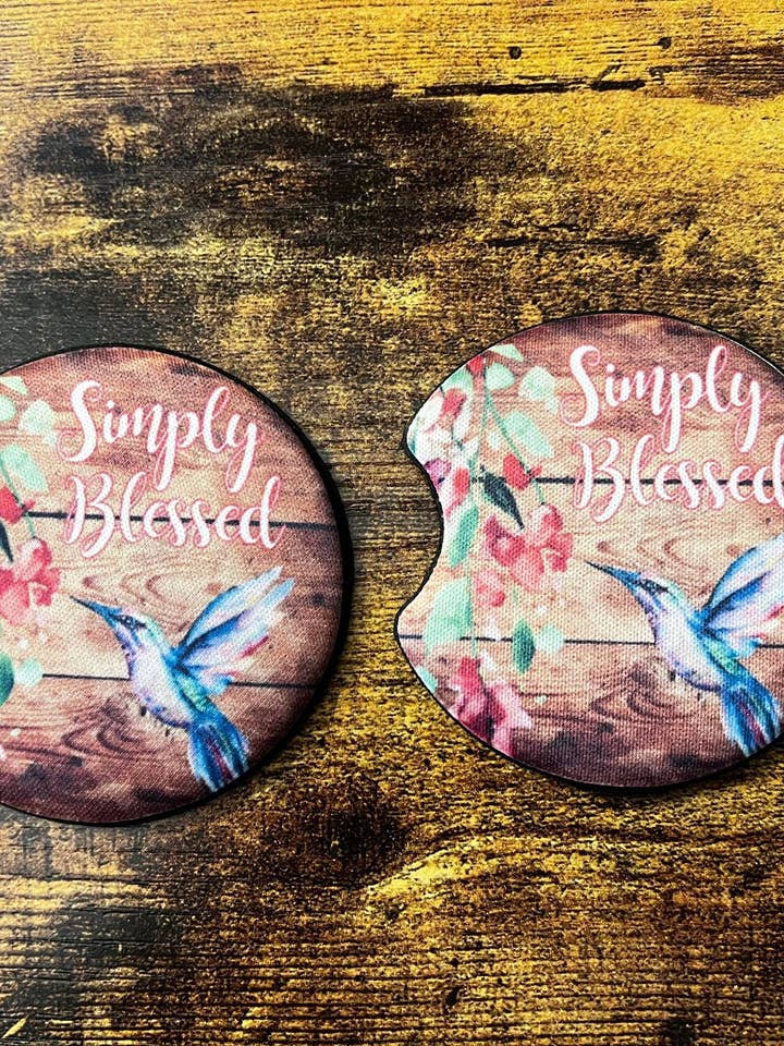 Simply Blessed Autountersetzer für den Großhandel von The Crazy Craft Girl LLC