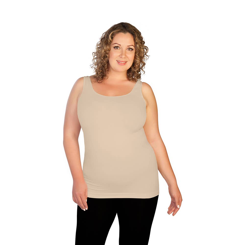 Skinnytees - Wholesale Tank Top - Women's - Plus Basic Tank31