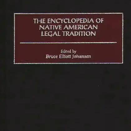 Books by splitShops - Wholesale Law - The Encyclopedia of Native American Legal Tradition - Hardcover