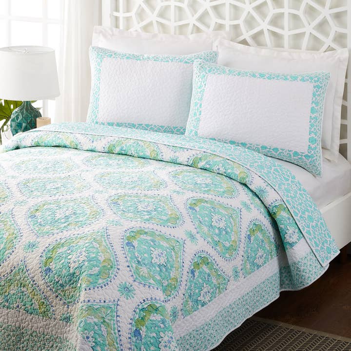 Peking Handicraft - Vente Parure de lit - Dena Home Parure de lit 3 pièces Breeze Bohemian Breeze2