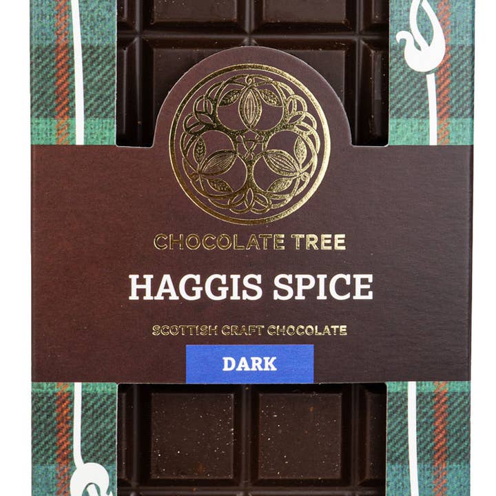CHOCOLATE TREE - Haggis spice - dark chocolate 70% for wholesale by Chocolate Tree by Choco Dealer